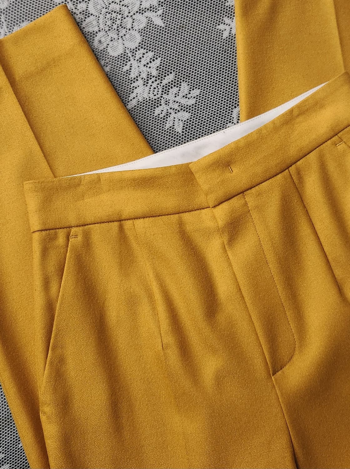 한섬 시스템 10부 울 슬랙스 새상품 상품이미지5