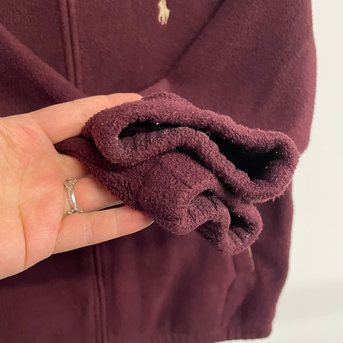 90s 폴로랄프로렌 플리스 스윙탑자켓 상품이미지5