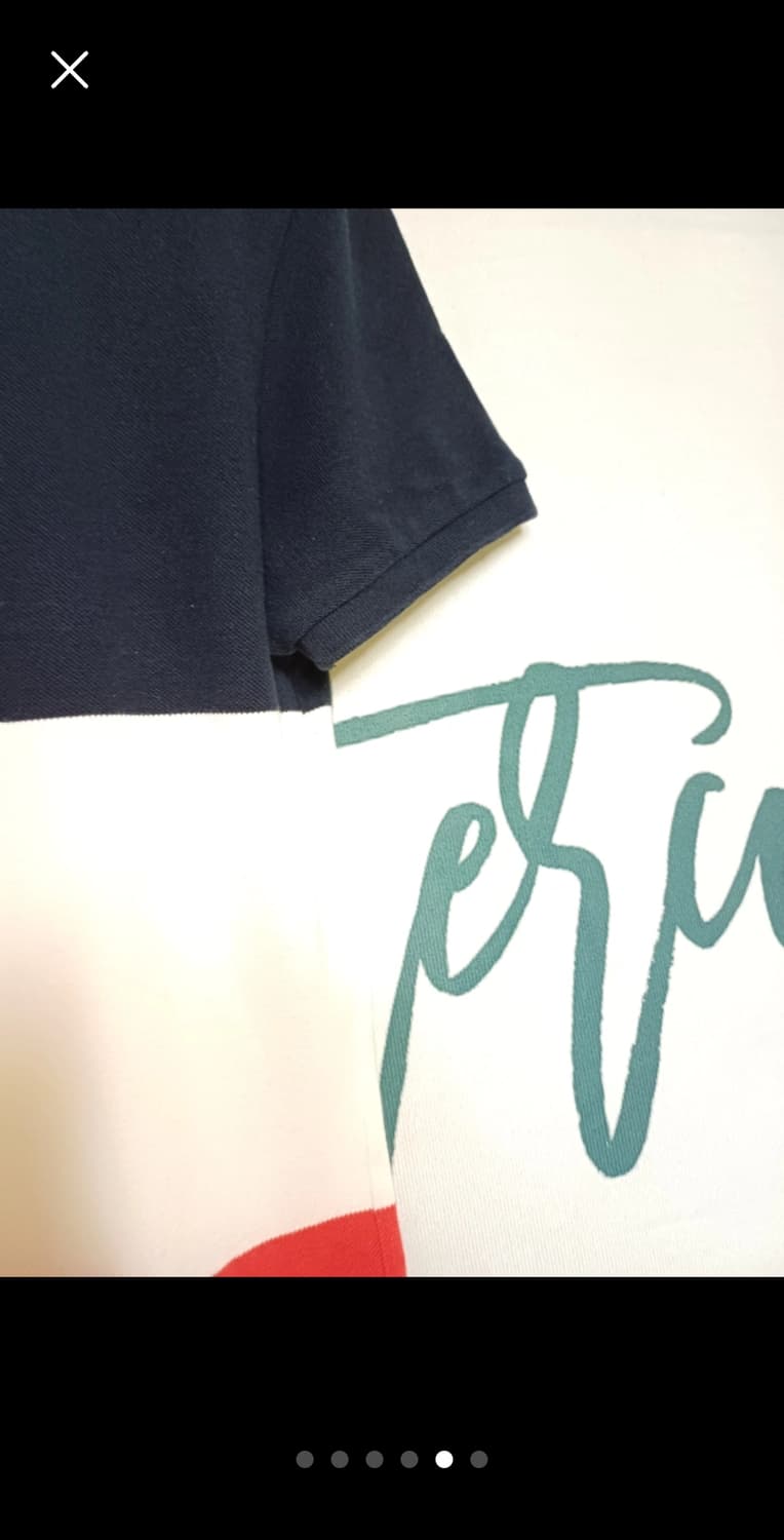 메종키츠네 카라 반팔티 상품이미지4