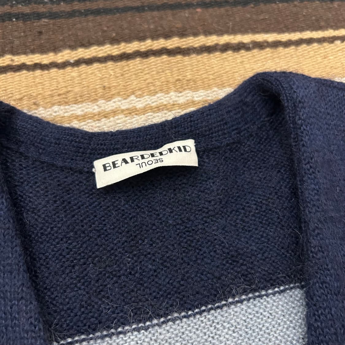 Cinq a sept 스트라이프 가디건 상품이미지3