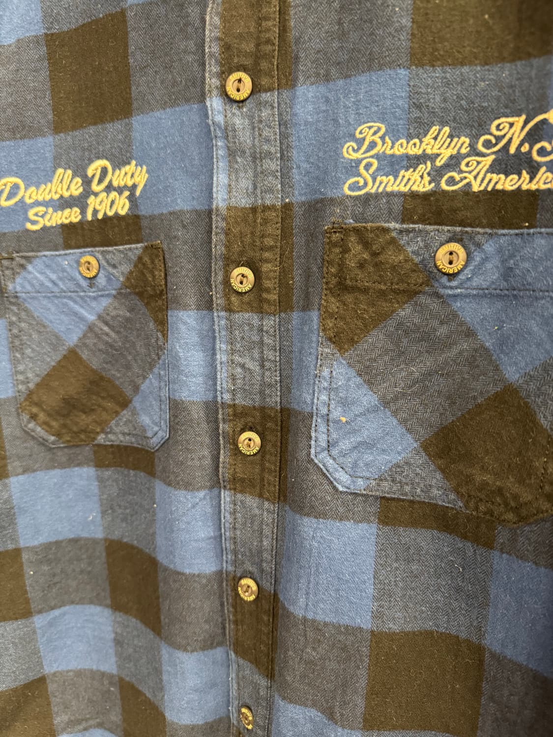 Smith’s American 빈티지 체크 패턴 플란넬 셔츠 상품이미지2