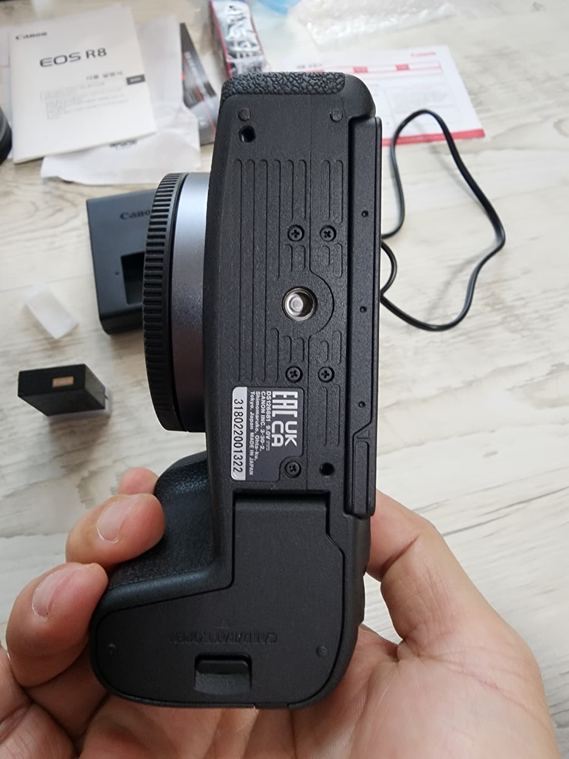 canon 캐논 EOS R8+rf24-50 풀프레임 미러리스 번들렌즈셋. 상품이미지5