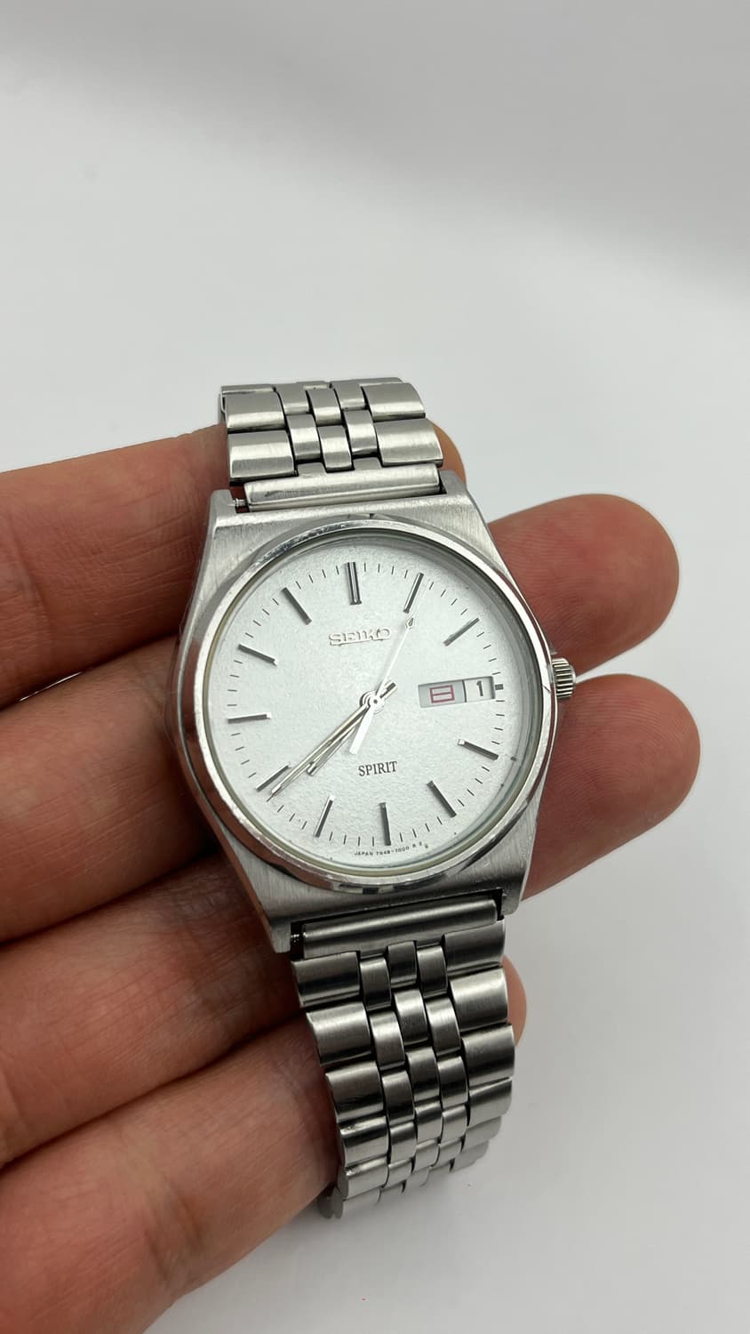 세이코 맨즈 빈티지 데이데이트 상품이미지2