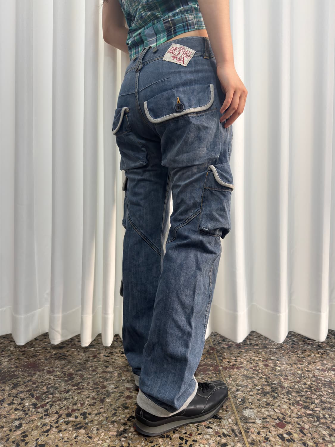 ira hiti denim cargo pants 상품이미지5