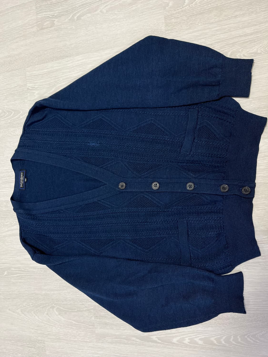 입생로랑 네이비 가디건 100 상품이미지1