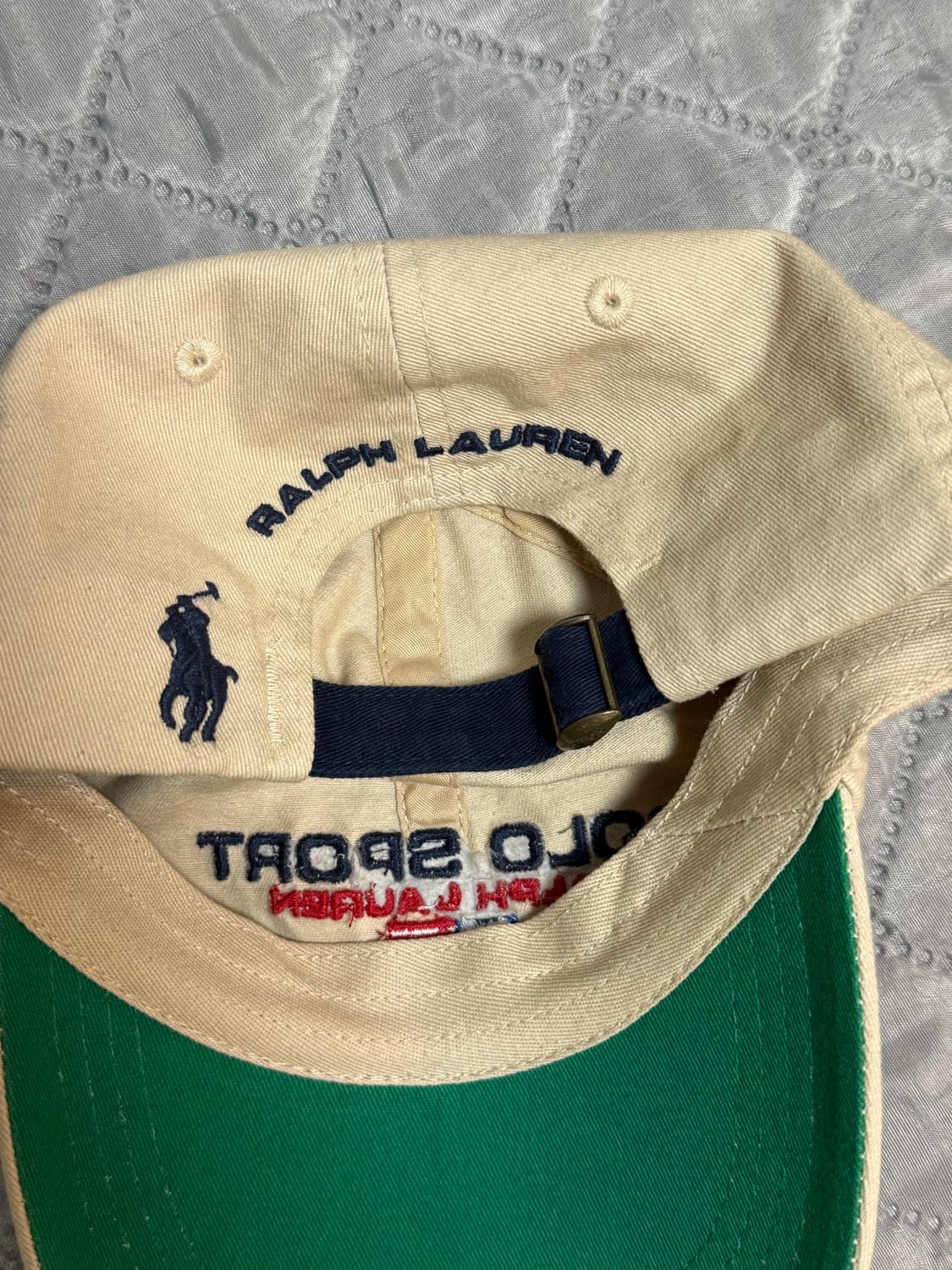 폴로 스포츠 베이지 볼캡 상품이미지4