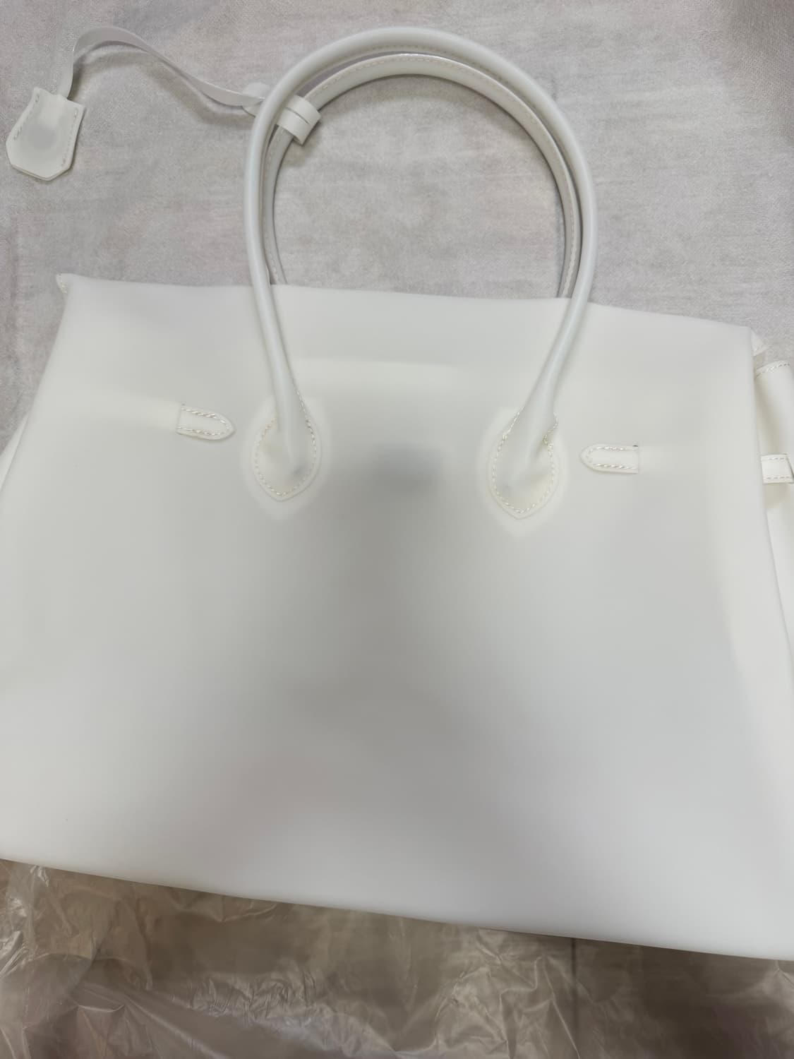 키키 젤리백 white  버킨젤리 퍼킨백 상품이미지3