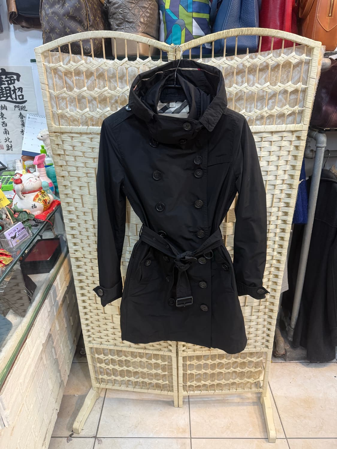 38/44-55 정품 버버리 브릿 후드바막코트 팝니다 상품이미지1