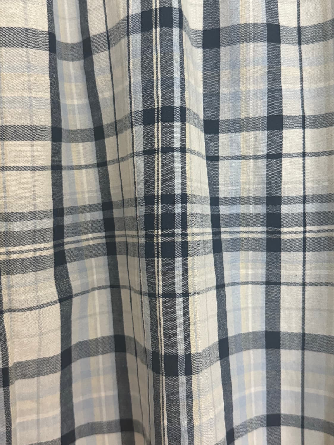 모리걸 레이어드 느낌 체크 반팔 판매합니다!  상품이미지2