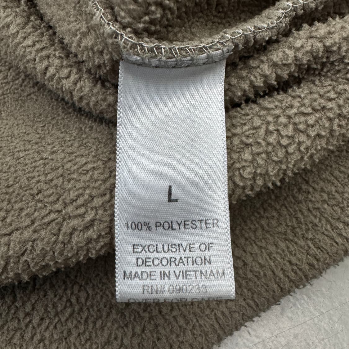 피어오브갓 에센셜 플리스 후드티 상품이미지5