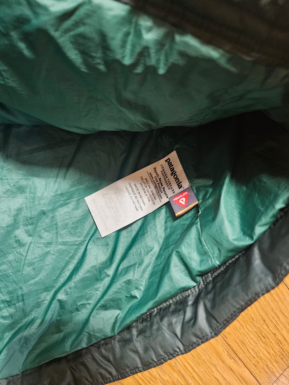 파타고니아 나노퍼프 아노락 후디 후드 집업 경량 패딩 등산 클라이밍 상품이미지5