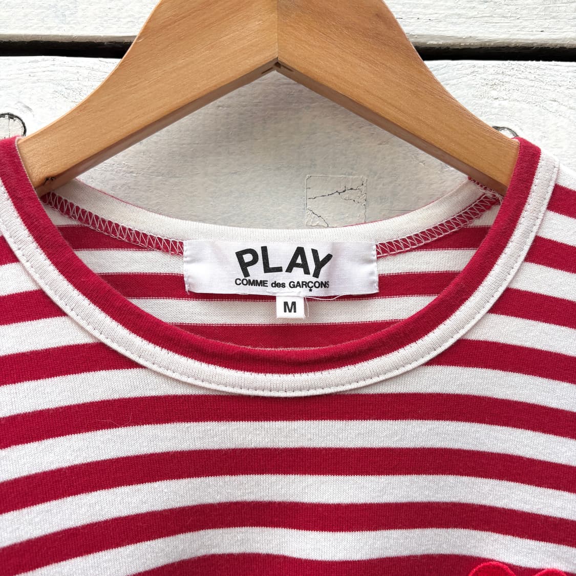 Comme des Garcons 꼼데가르송 스트라이프 롱슬리브 티셔츠 상품이미지2