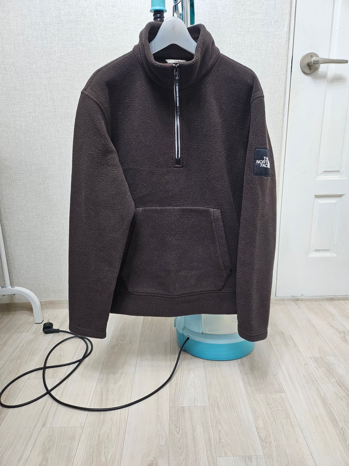 (95~100)M☆초대장급노스페이스익스플로링[초코브라운]쉐르파반집업후리스 상품이미지1