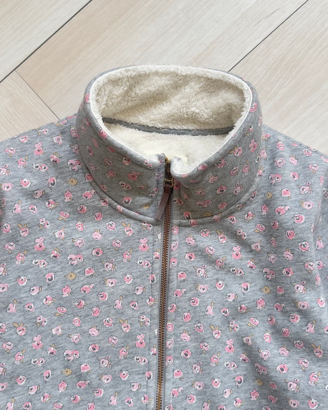 [GOOD DAY] Floral Fleece Jacket 상품이미지3