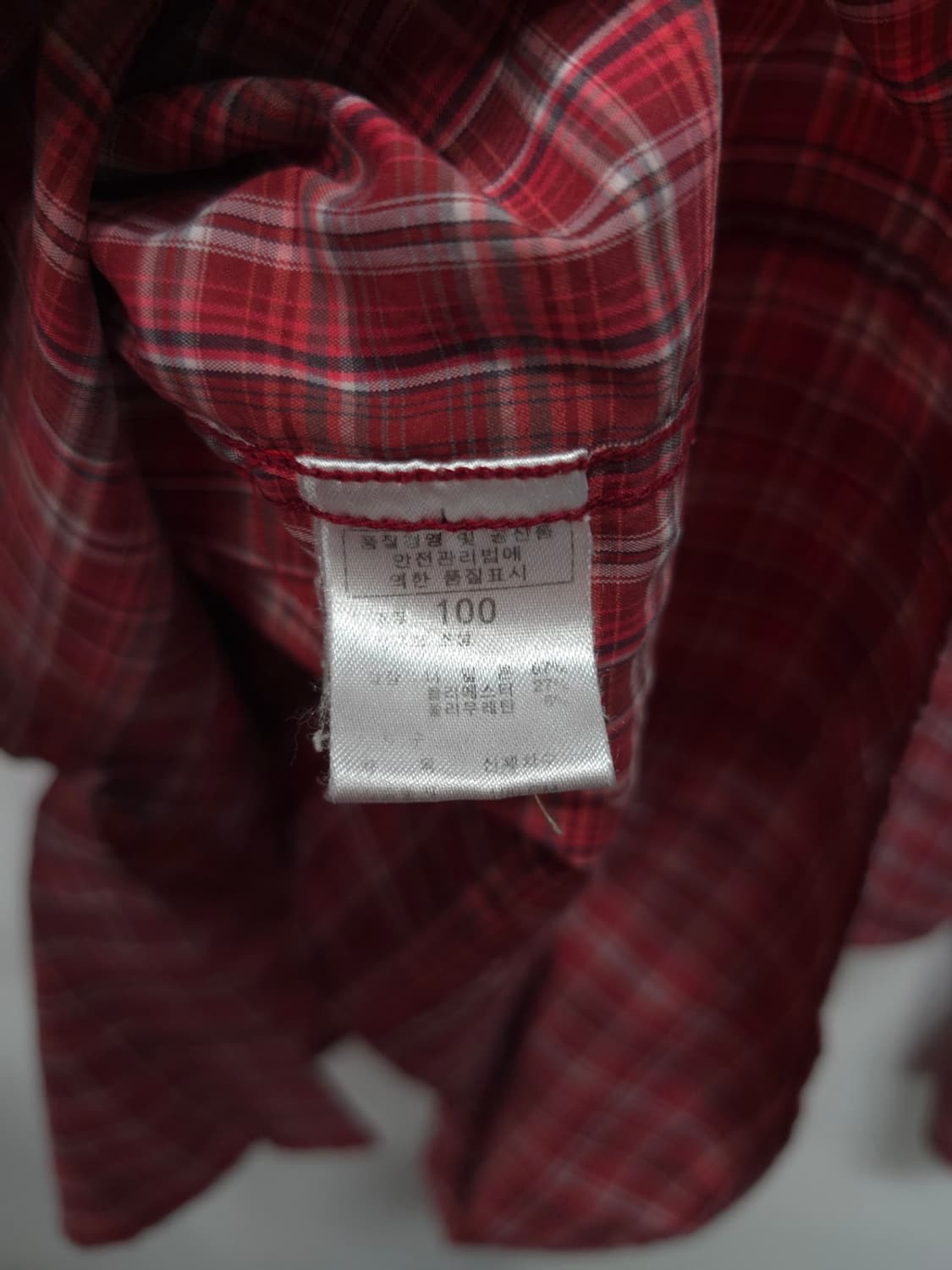 노스페이스 기능성 시어서커급 체크셔츠 ( 남성100 ) 상품이미지10