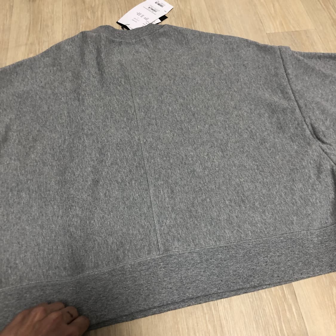 (3) 새상품 언더커버 UNDERCOVER 슬로건 프린트 패널트 맨투맨 상품이미지10