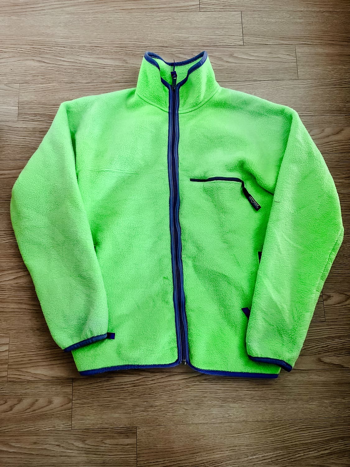 Rare) 80s-90s 미제 파타고니아 신칠라 라임그린 L 상품이미지1