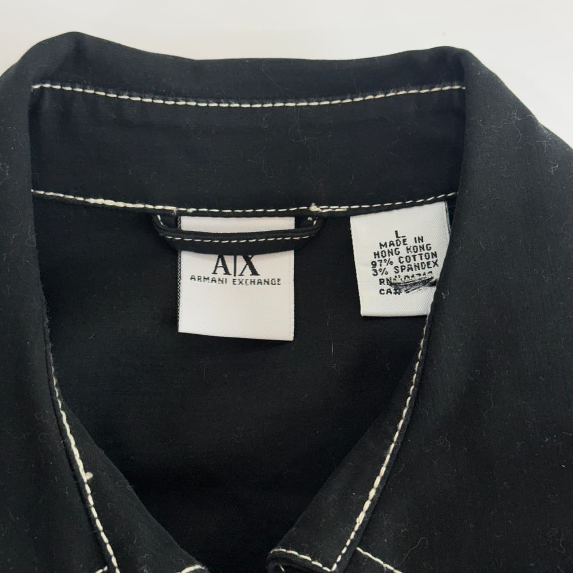 Armani exchange 아르마니 블랙 자켓 상품이미지5