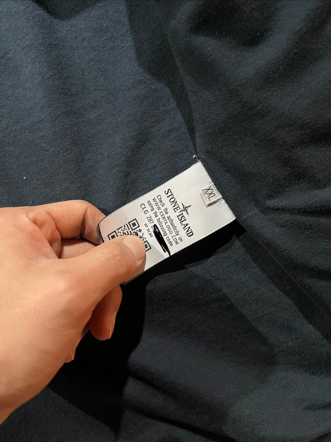 [XXL] 스톤아일랜드 17Fw 나일론메탈 셔츠 블랙 상품이미지5