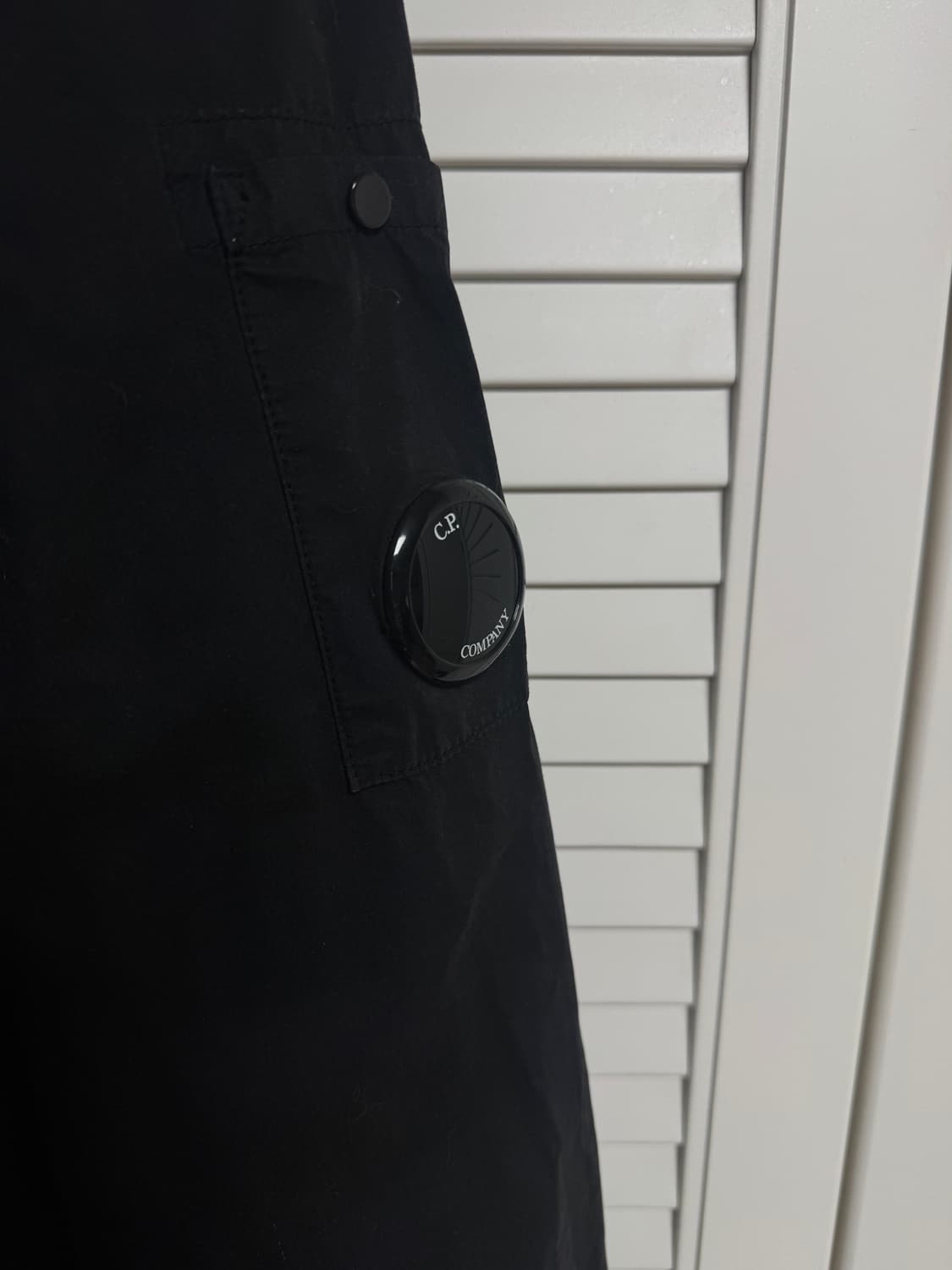 23시즌 CP컴퍼니 후드 바람막이 자켓 블랙 L 상품이미지2