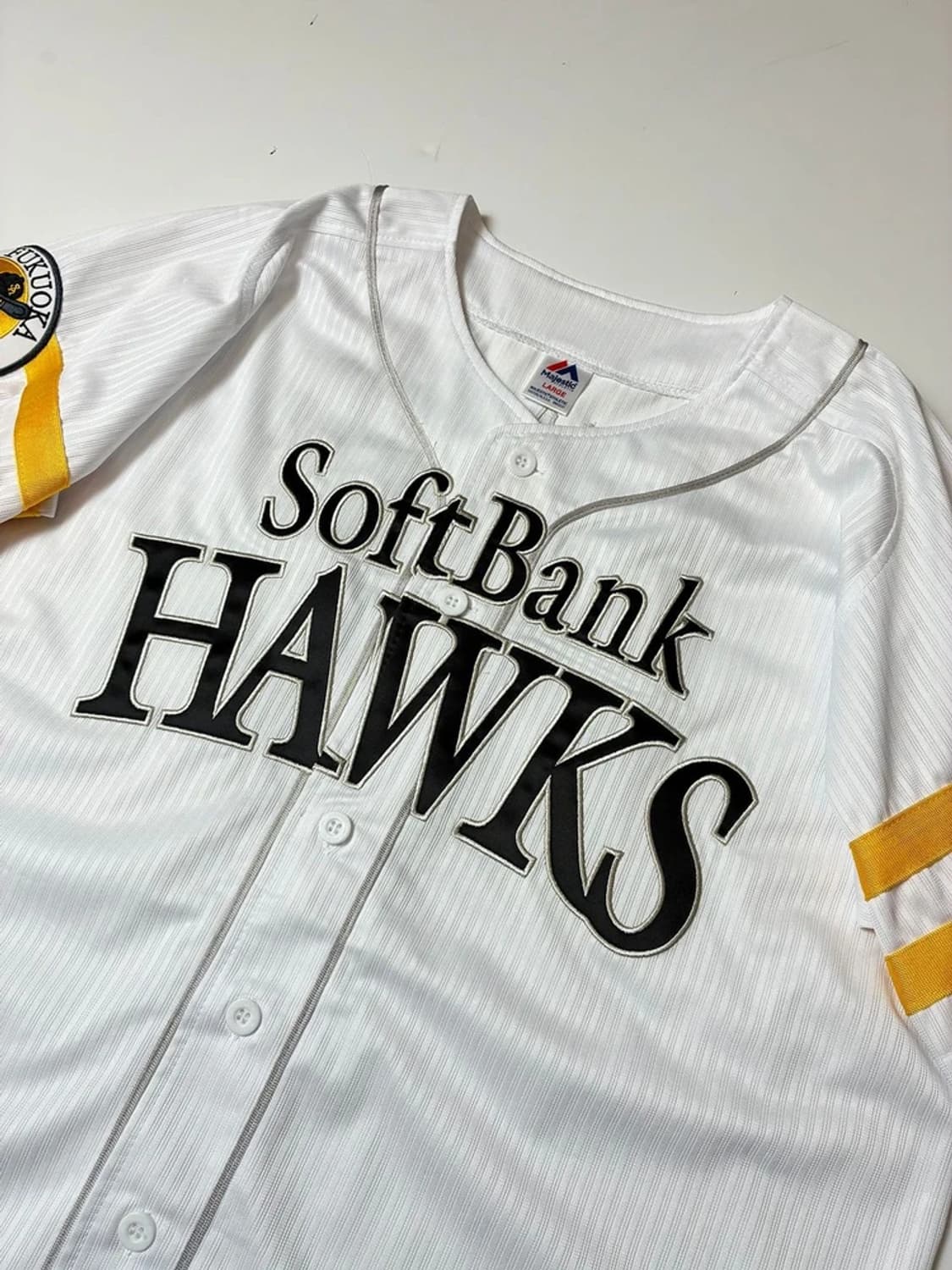 NPB 소프트뱅크 호크스 야나기타 유키 선수 반팔 유니폼 PN9668 상품이미지4