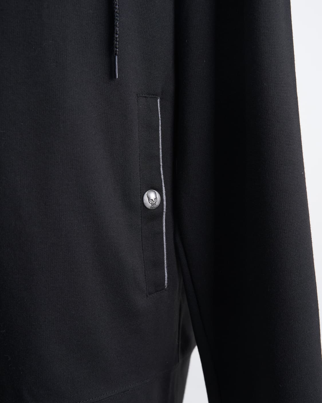 Roen 스컬 큐빅 로고 프린팅 후드집업 상품이미지6