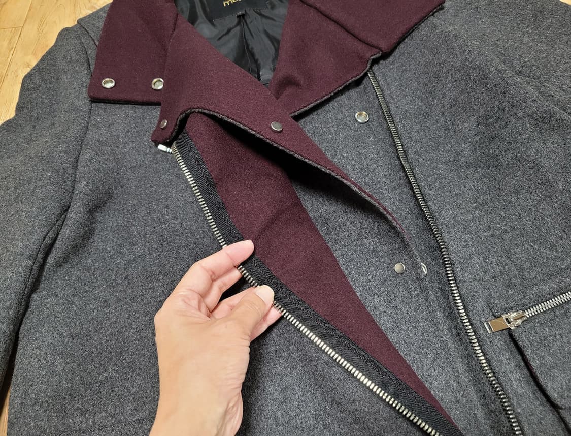 마쥬(Maje) 스탠카라 울코트 55-66 상품이미지4