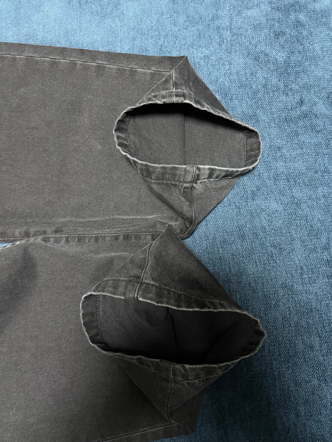 칼하트 윕 랜든 팬츠 로버트슨 블랙 스톤 워시드 상품이미지4