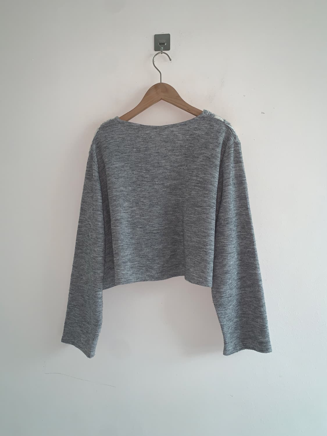 Flower one button cardigan 상품이미지5