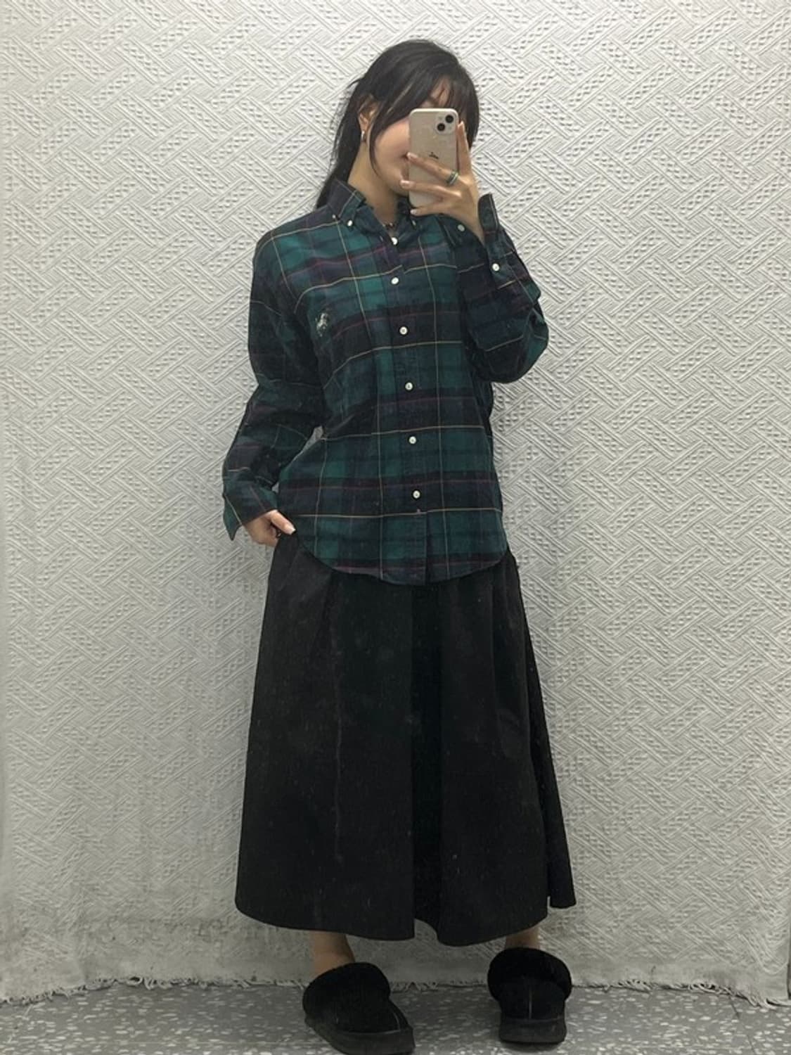 폴로 랄프로렌 블레이크 타탄체크 도그 패치 셔츠 90 C06503 상품이미지2