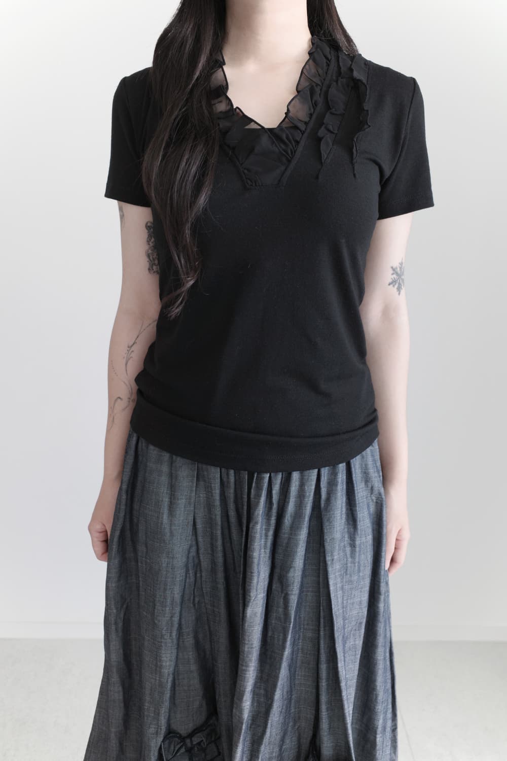 frill half T  상품이미지5
