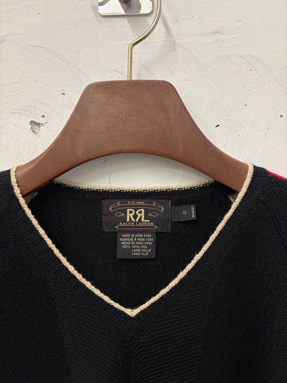 더블알엘 울 니트 상품이미지2