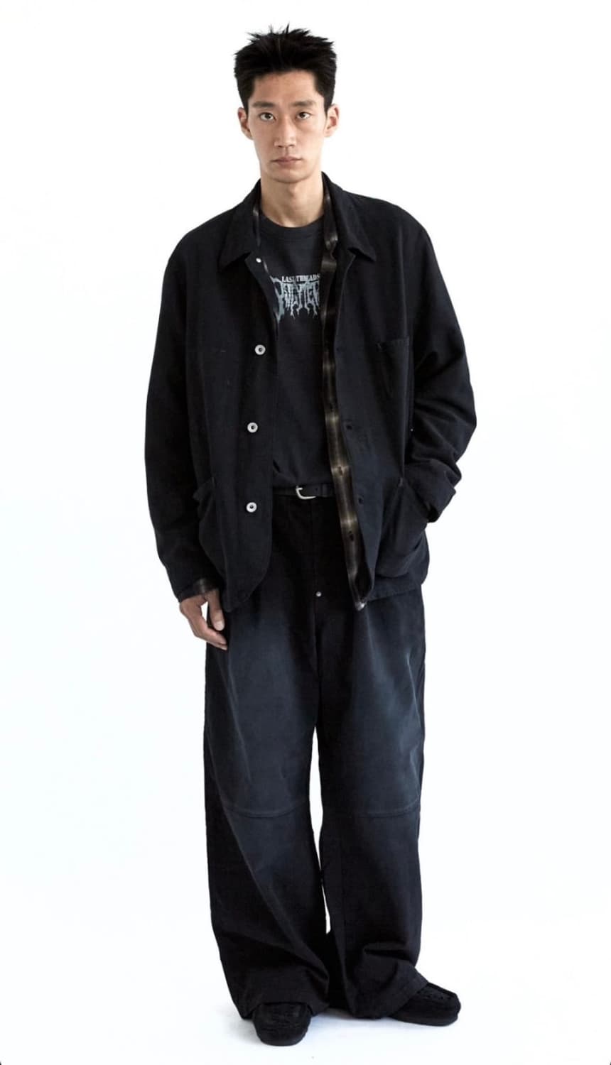 폴리테루 / 커버올 초어 코튼 자켓 블랙 / 4 상품이미지2