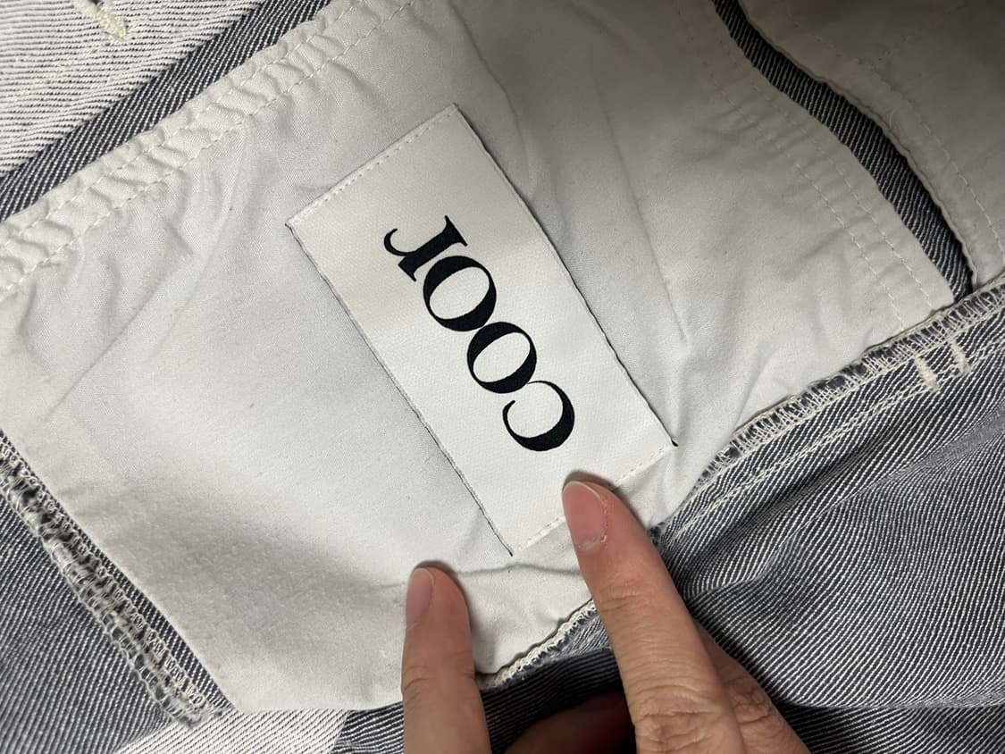 쿠어 컷오프 데님 자켓 L 상품이미지3