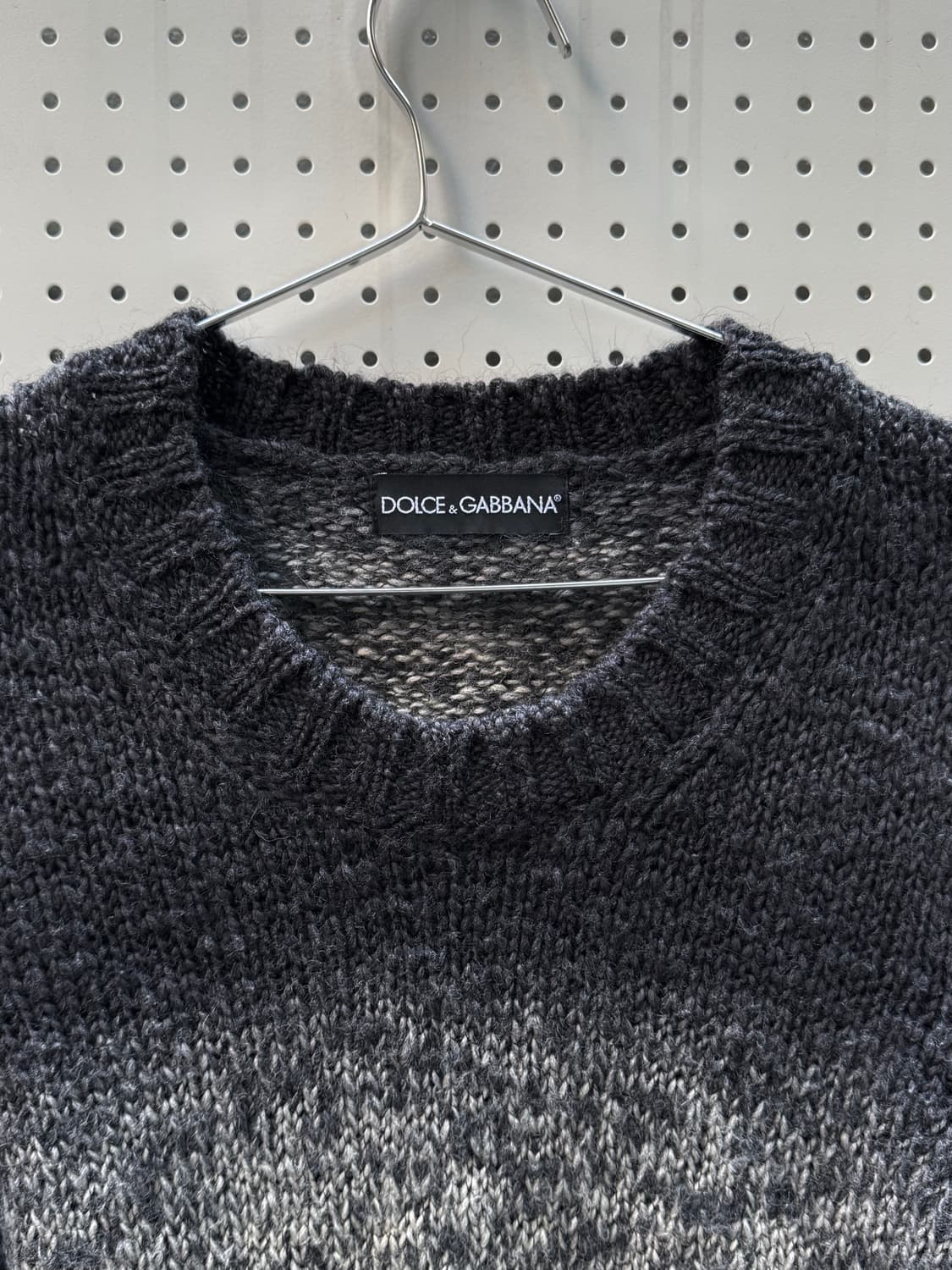 돌체엔가바나 로우게이지 그라데이션 니트 상품이미지6