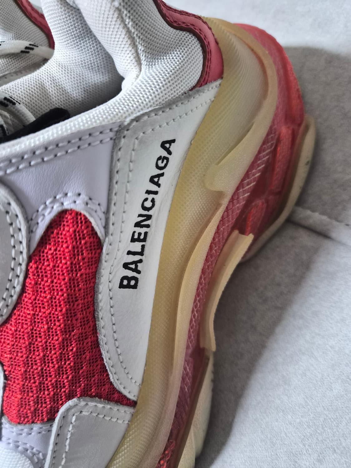 발렌시아가 트리플s 클리어 솔 상품이미지3