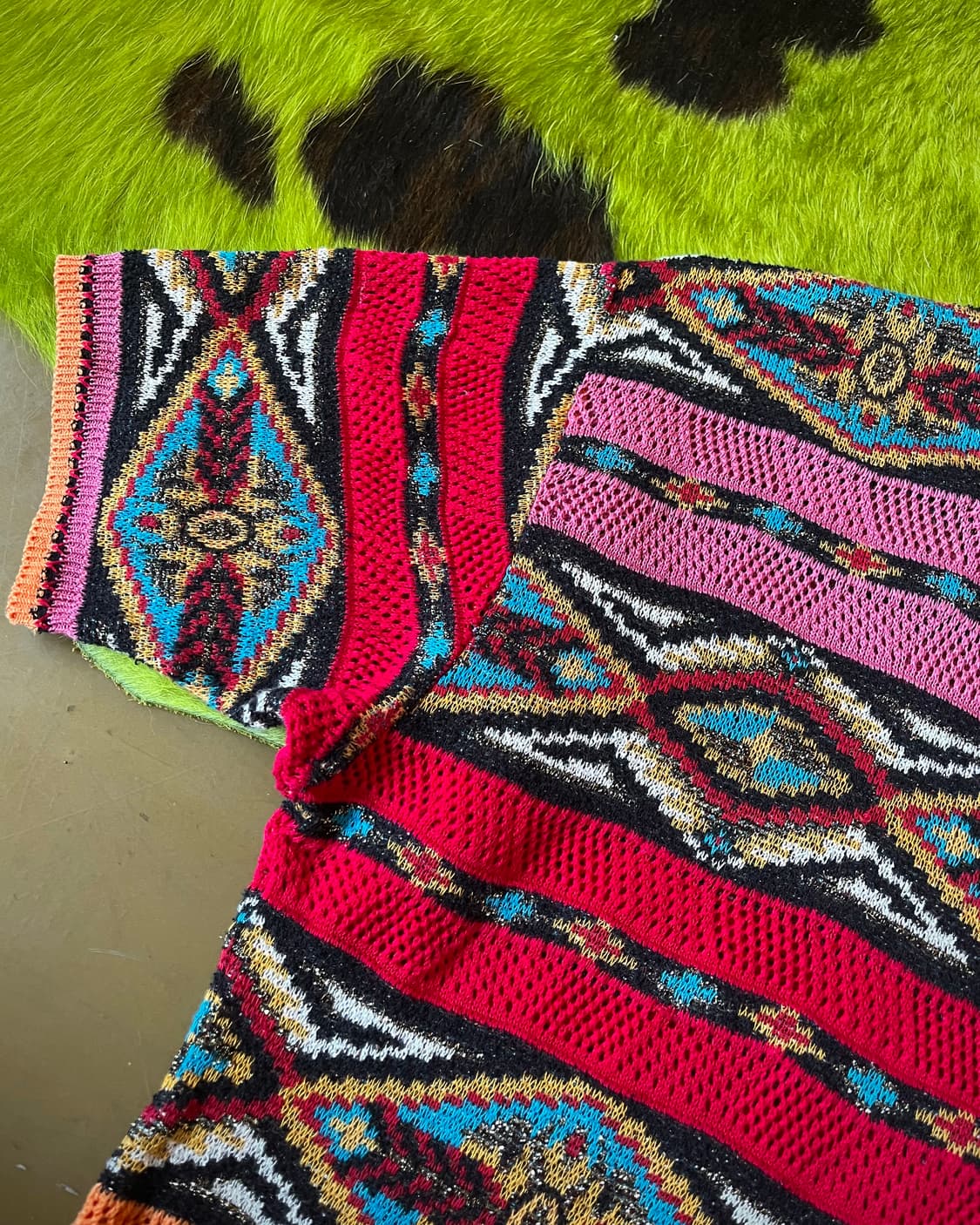 90s FICCE by Konishi Yoshiyuki 1/2 Knit 상품이미지5