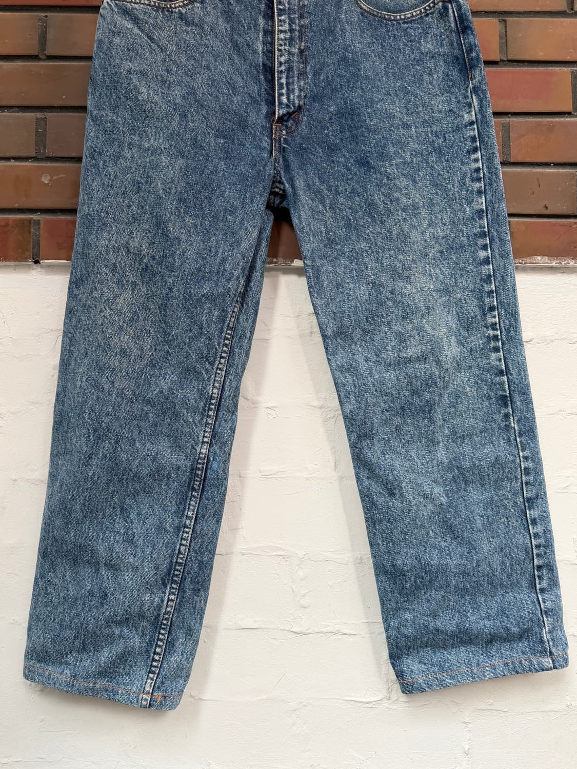 Levis 508 재팬 워싱 데님 진 36x33 상품이미지3