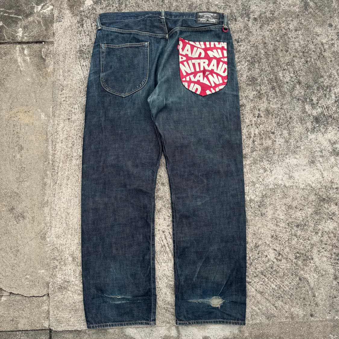 [XL/38] Nitraid 니트레이드 셀비지 데님 팬츠 상품이미지1