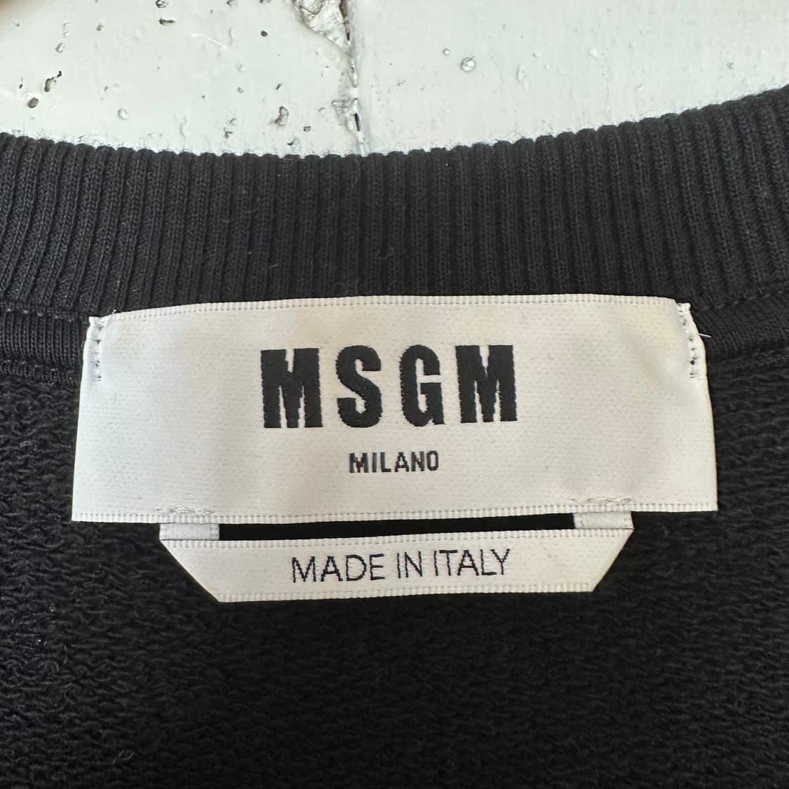 우먼S MSGM 맨투맨 핑크 로코 상품이미지3