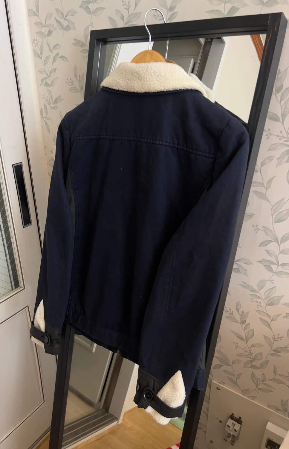 라코스테 양털 블루종 자켓 M 상품이미지3