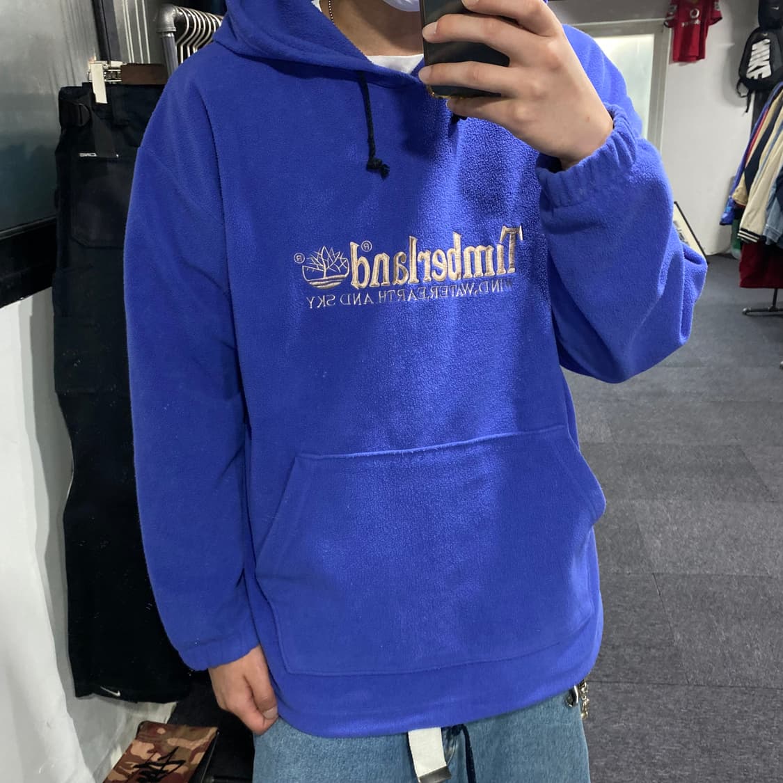 팀버랜드 플리스 후드 상품이미지5