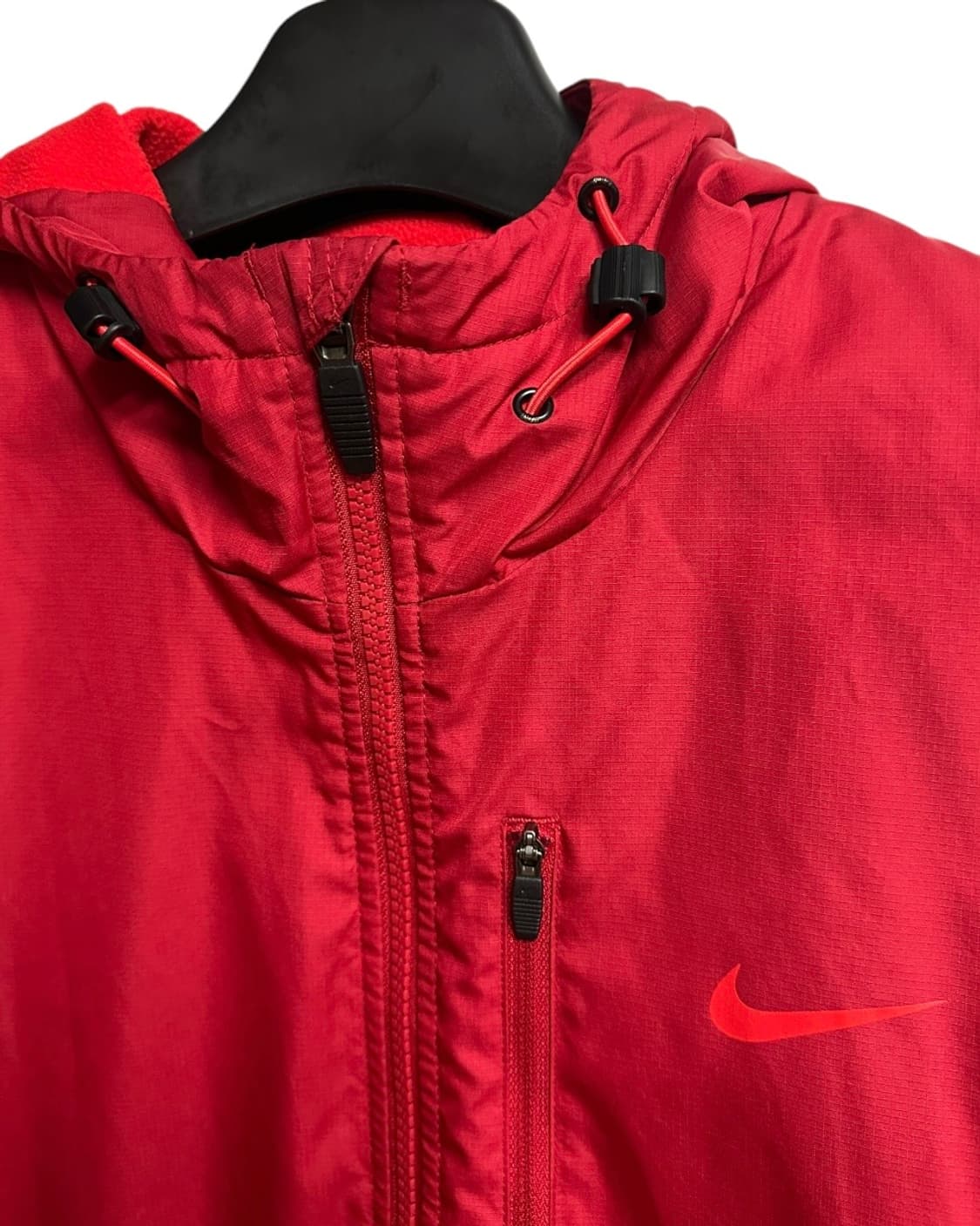 나이키(NIKE) 레드 바람막이 후드 자켓 L 상품이미지2