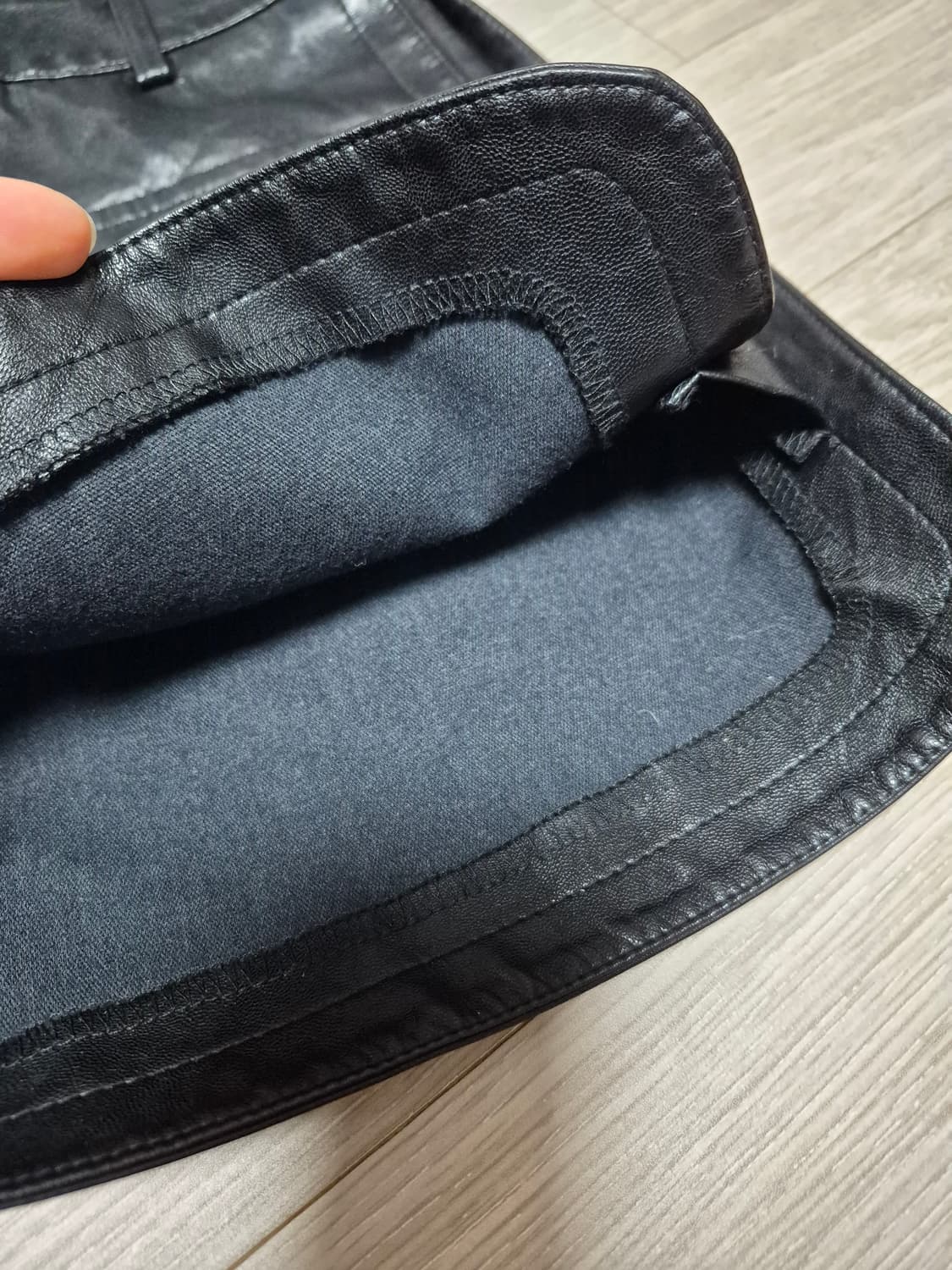 레더 반바지 숏팬츠 가죽반바지 24~25추천 상품이미지5