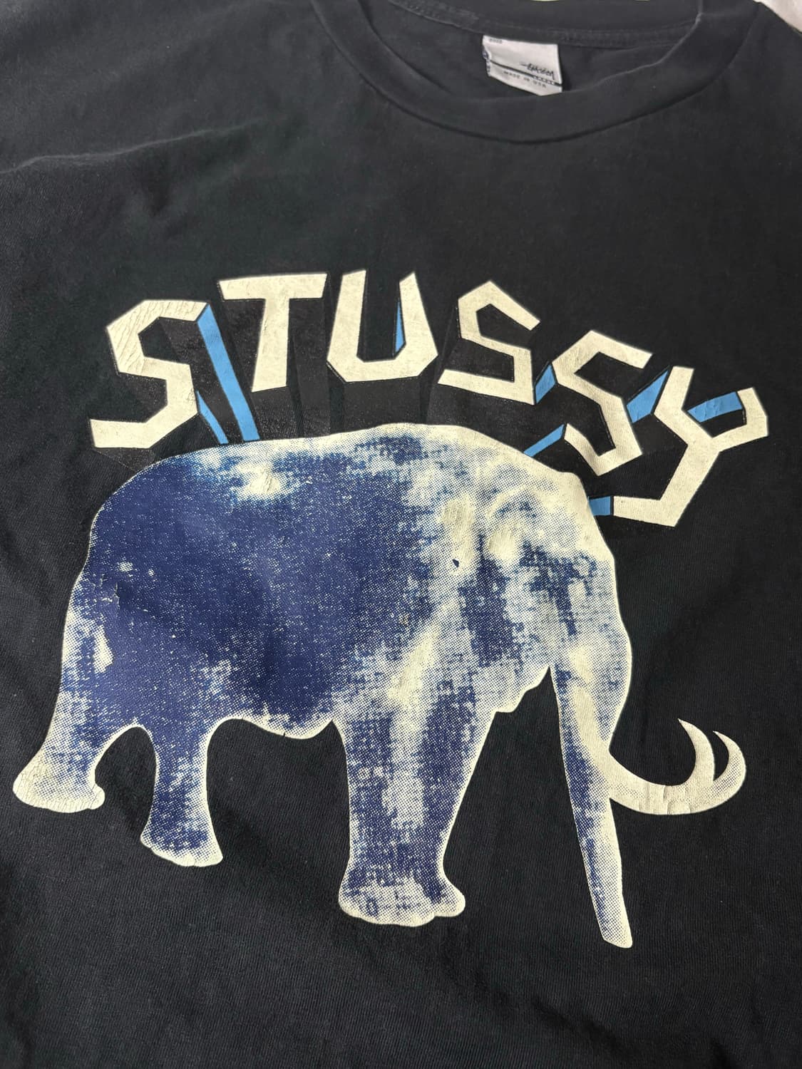 90’s Stussy elephant T-shirt 상품이미지2