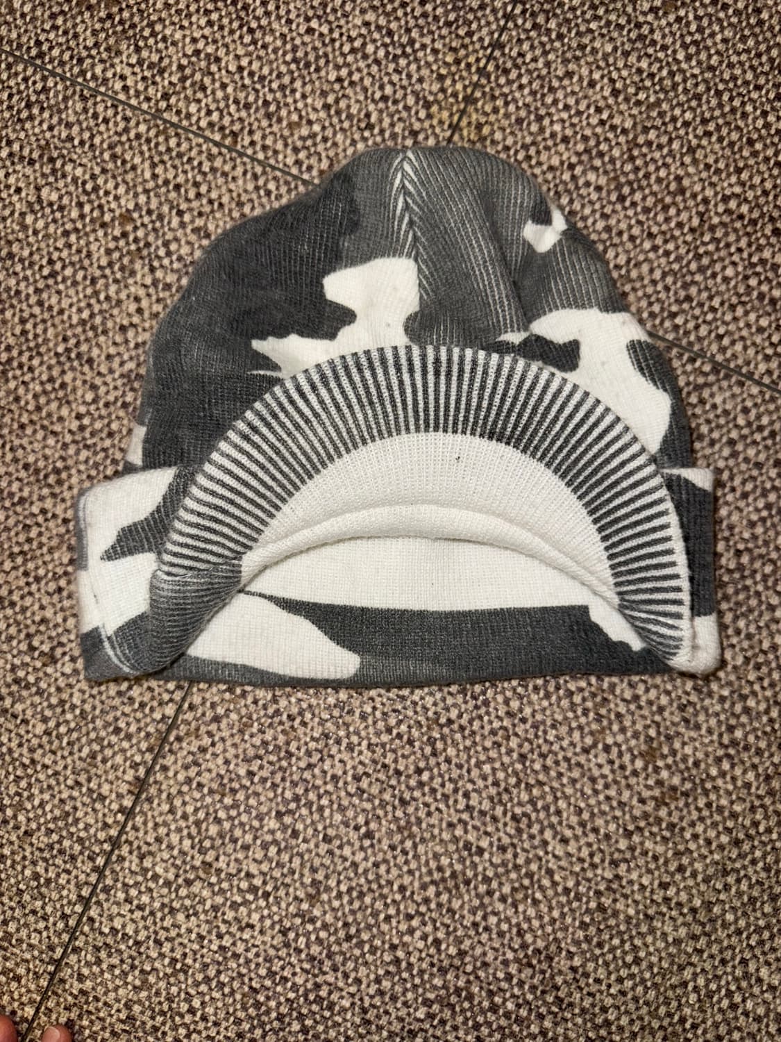 슈프림 뉴욕 비니 회색 그레이 캡 상품이미지2