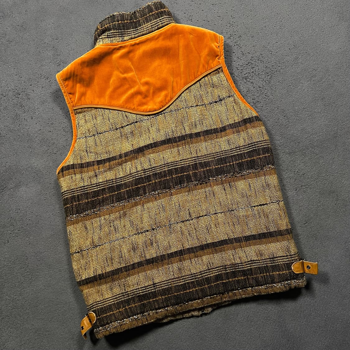 Urban Research 어반리서치 웨어하우스 웨스턴 베스트 패딩 상품이미지4