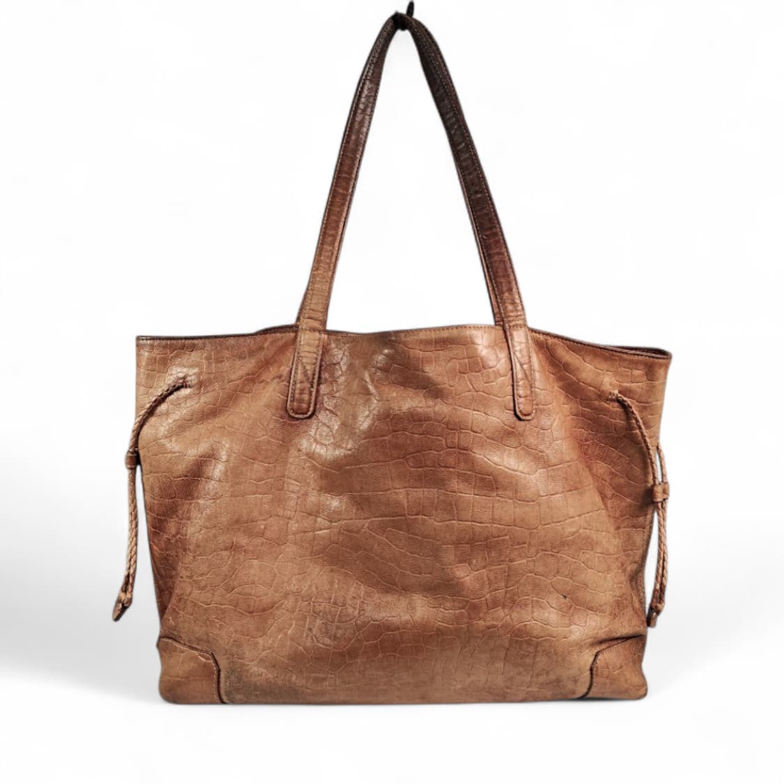 aniary 아니아리 크로크 엠보싱 빈티지가공 토트백 재패니즈 포터 상품이미지3