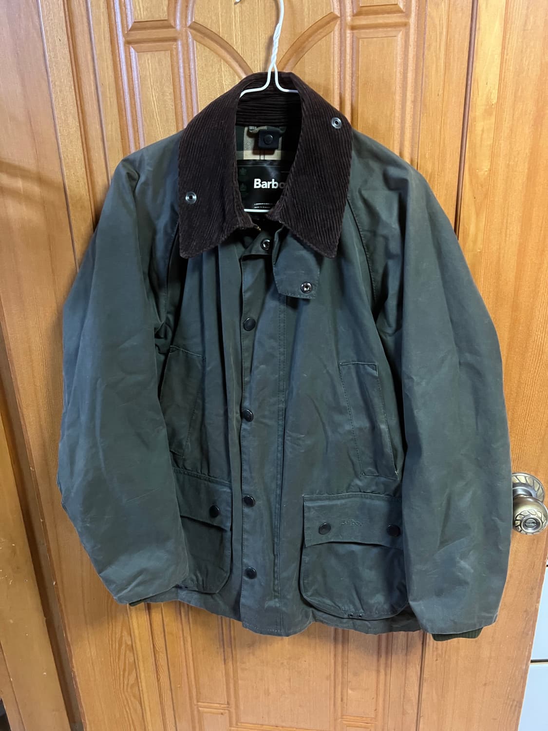 바버 비데일 자켓 세이지 36 상품이미지1