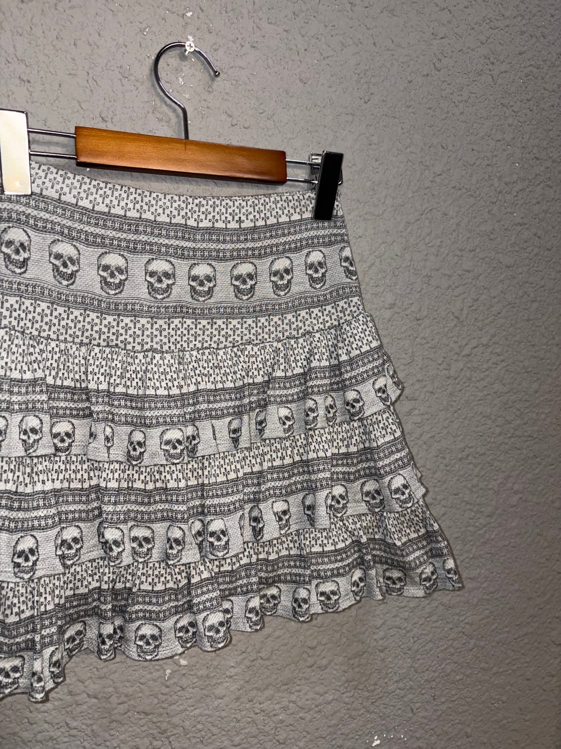 히스테릭글래머 스컬 캉캉 스커트 상품이미지7